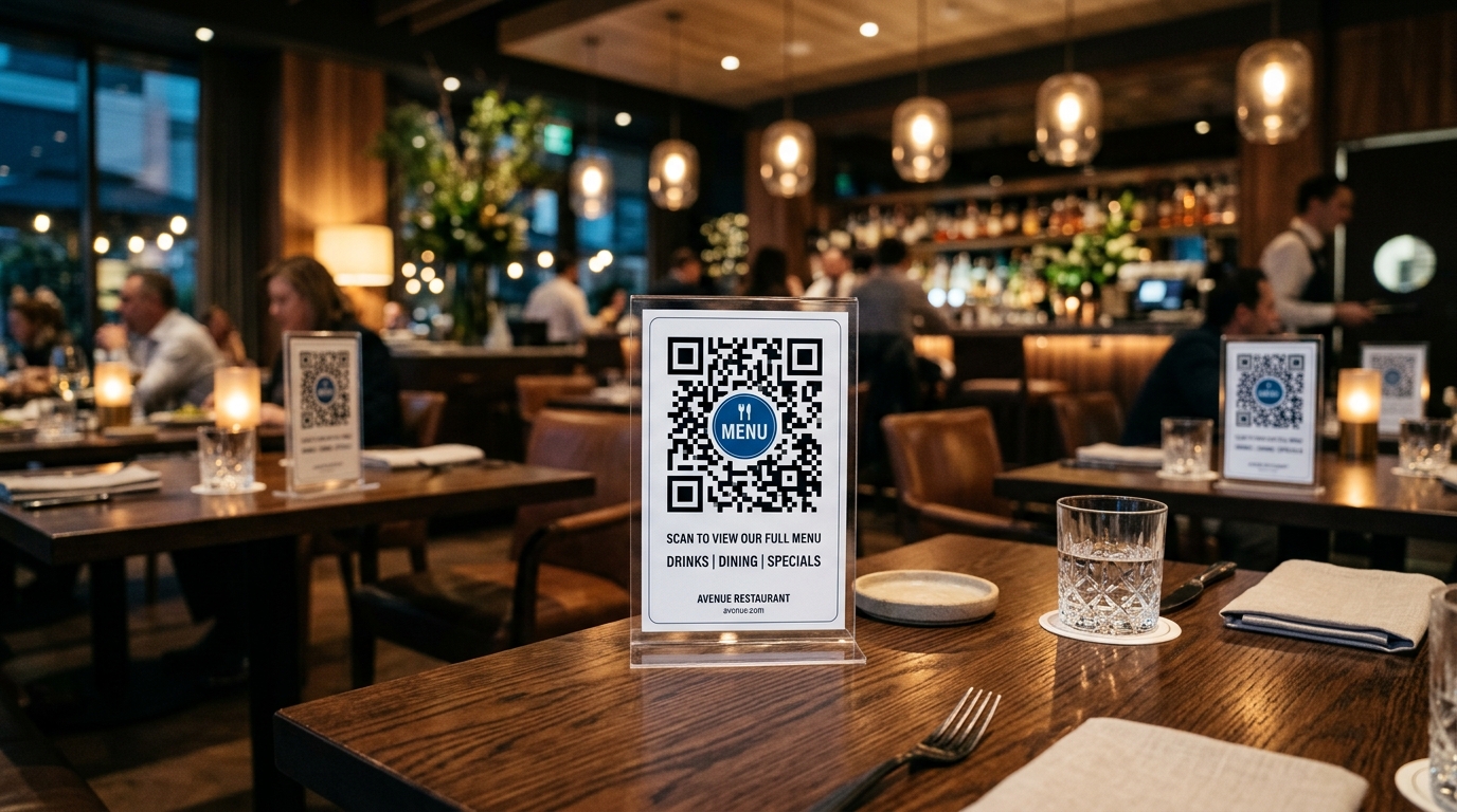 Kira QR Menu Tables